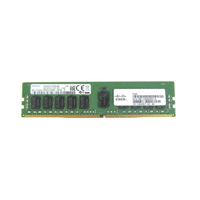 Memoria Cisco Samsung DDR4 8GB PC4-2400T ECC - No Aptas Para Computadoras/PC