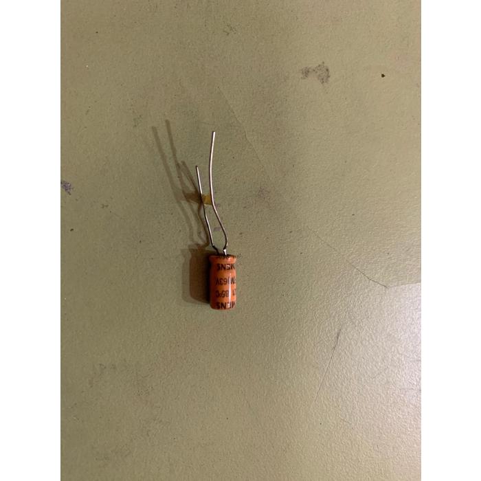Pack x 10 Capacitores Siemmens 63v B 41821 85�C 10 microfaradios