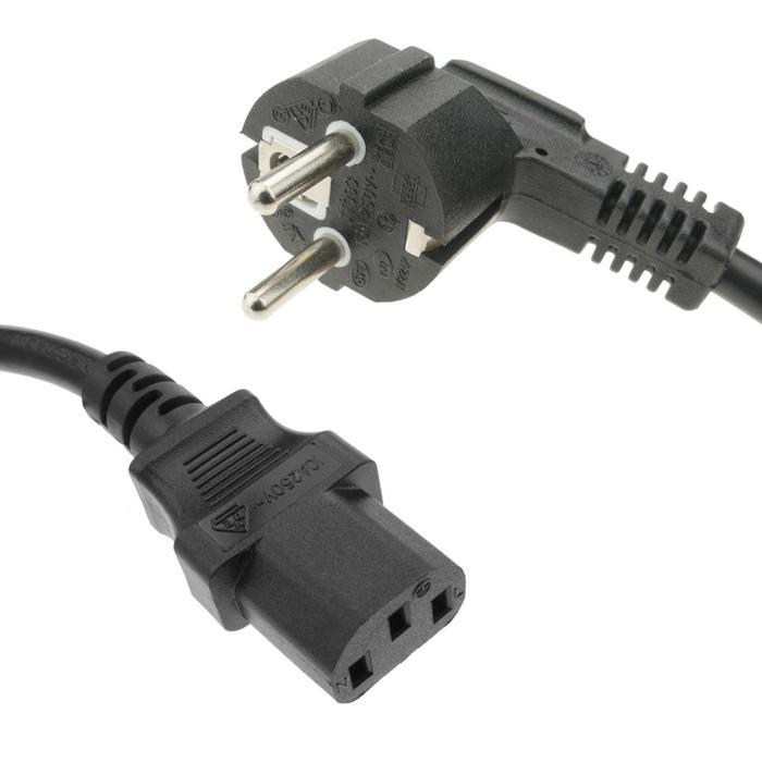 Cable Schuko No Polarizado 1.5mts de Largo