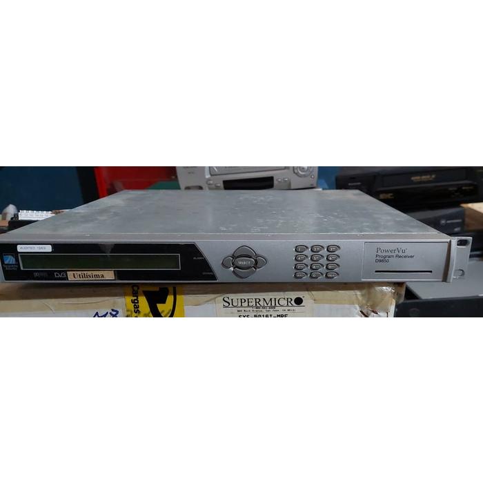 PowerVu Decodificador Receptor de Satelite D9850 Cisco Scientific Atlanta