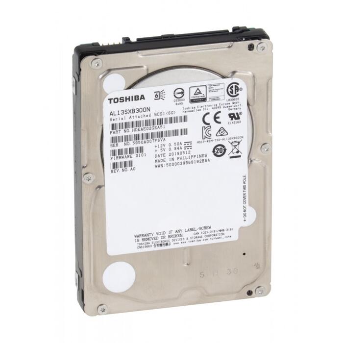 Disco Rigido Toshiba SAS 300GB 2.5" - 15K - No Apto para PC