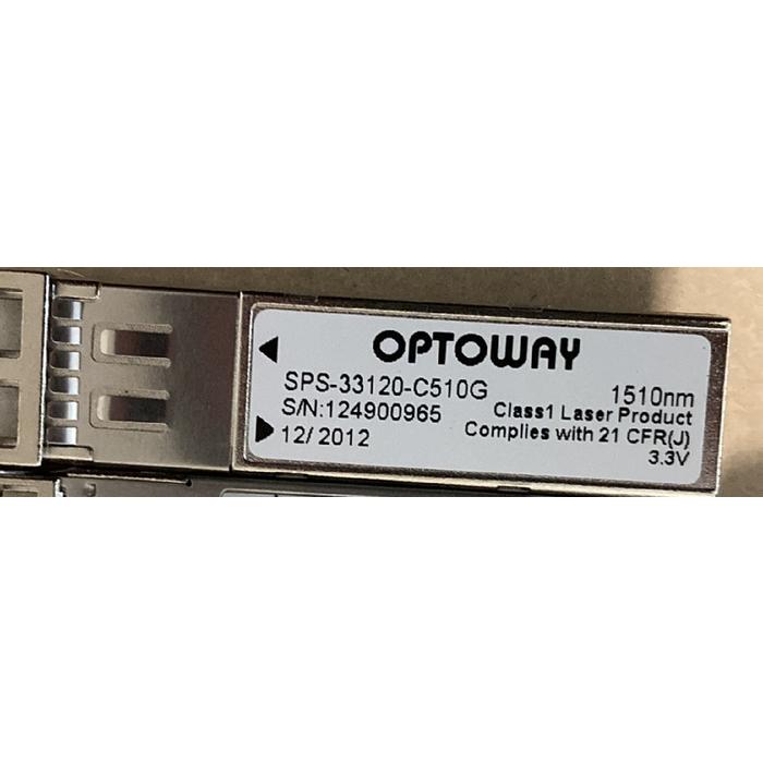 Modulo SFP Optoway SPS-33120-C510G 1510nm 3.3V
