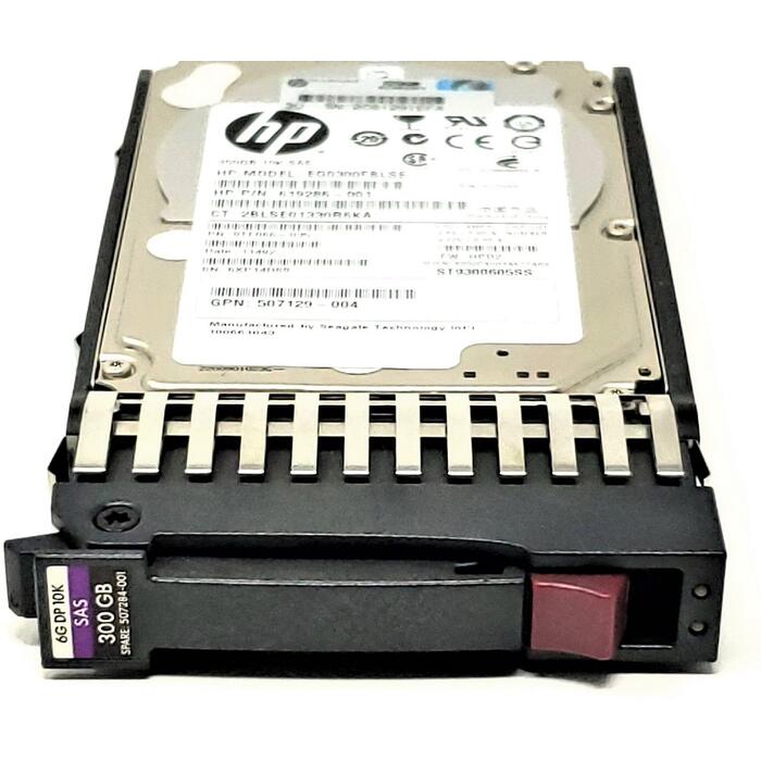 Disco Rigido HP SAS 300GB 2.5" - 10K - No Apto para PC