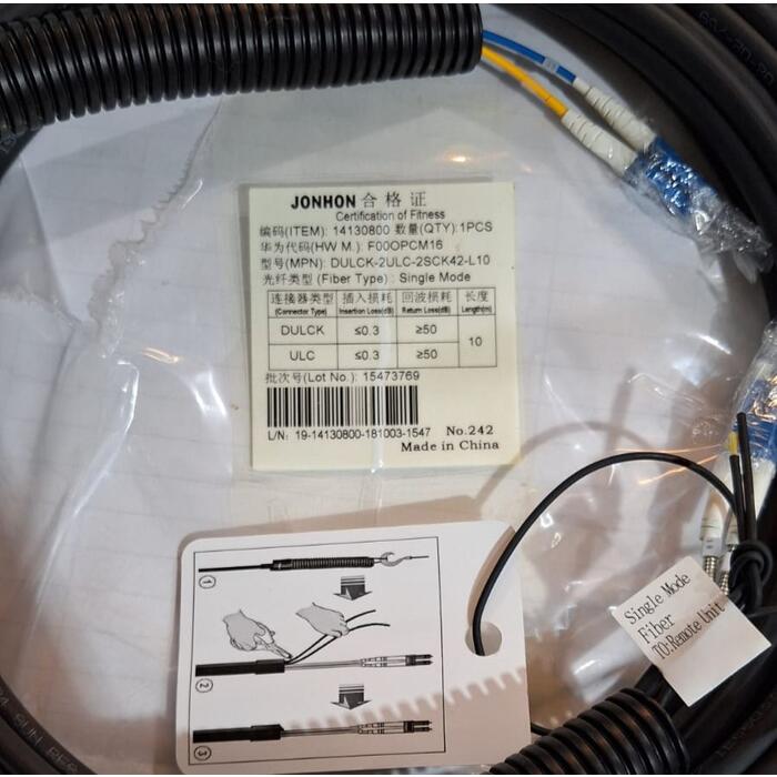 Patch Cord Fibra Monomodo LC/UPC a LC/UPC Duplex - 10mts