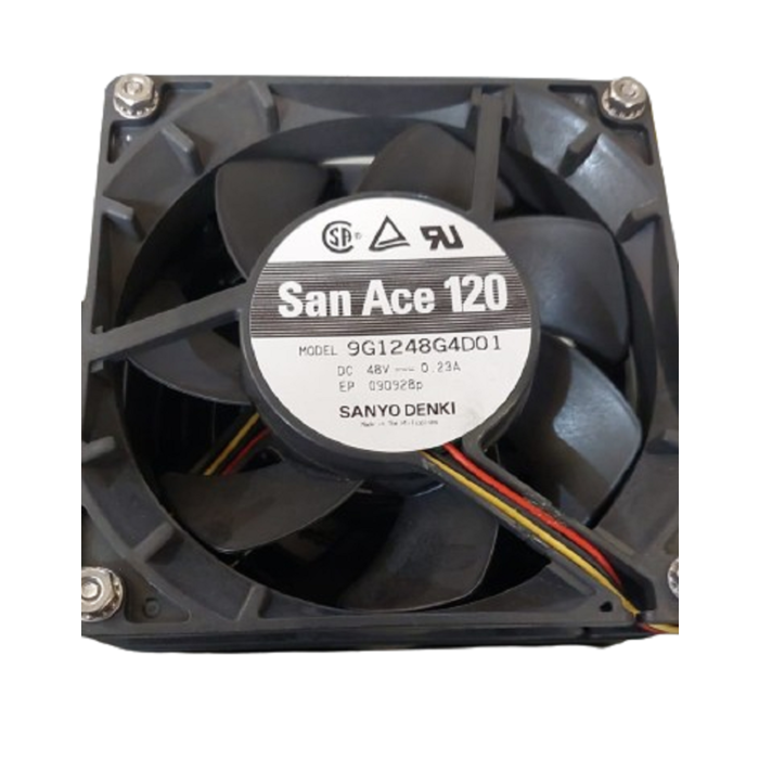 Cooler Sanyo Denki 48V 0.23A 12cm x 12cm x 2.5cm