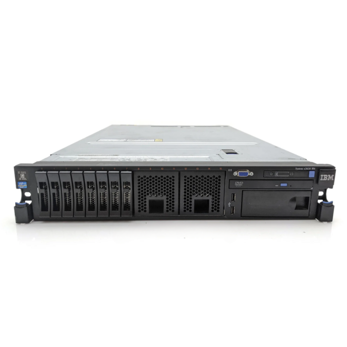 Servidor IBM X3650 M4 - 2x E5-2620 2.0ghz - 128GB RAM - 2 HDD 1TB SATA 2.5" - 2 fuentes