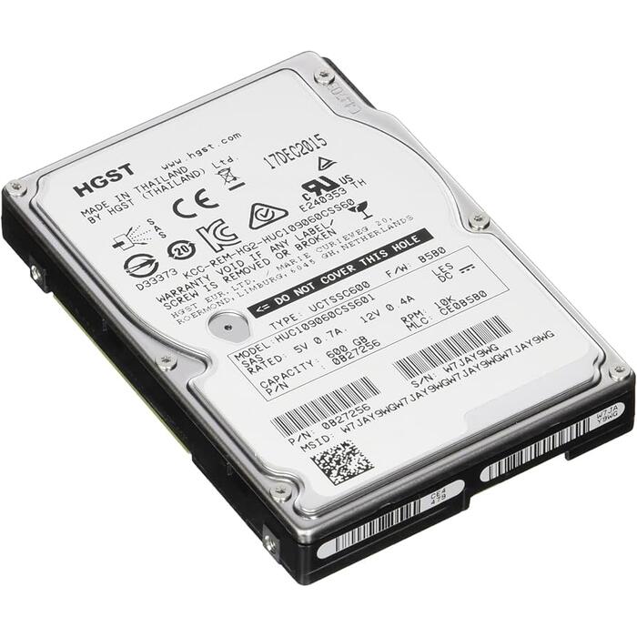 Disco R�gido HGST 600GB 10K RPM 2.5" SAS 12Gb/s