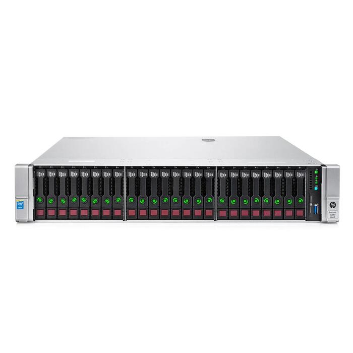 Servidor HP ProLiant DL380 Gen9 - 2x Intel Xeon E5-2680v3 2.50GHz - 128GB RAM - 2x SSD SATA 120GB 2.
