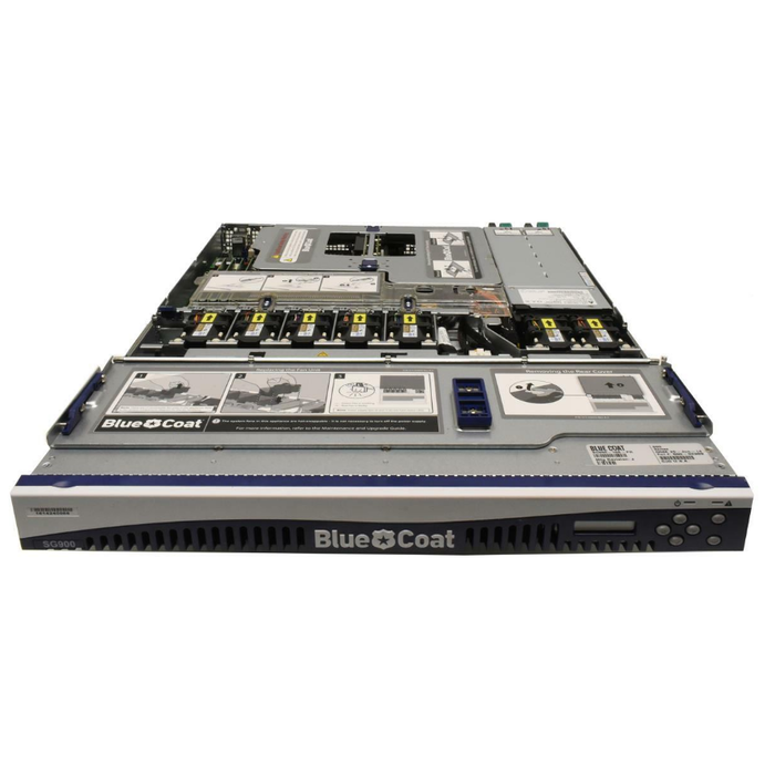 Dispositivo de Firewall Bluecoat SG900-10B-PR Proxy Edition con 4 puertos Gigabit