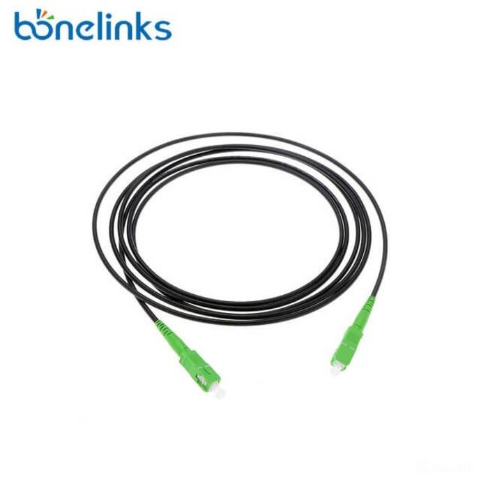 Cable de fibra óptica monomodo preconectorizado SC/APC 3 mm redondo