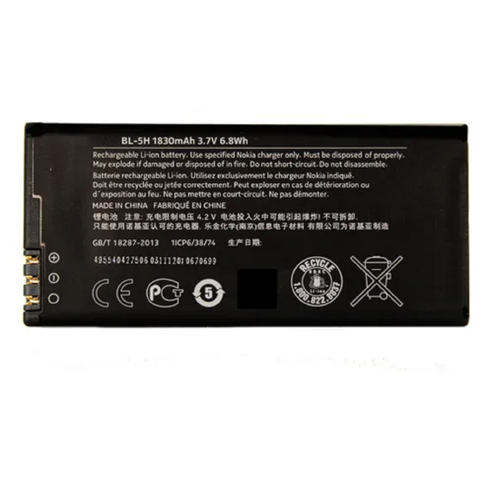 Bateria Bl-5H Para Nokia Lumia 630 638 635 636 1830Mah 3.7v