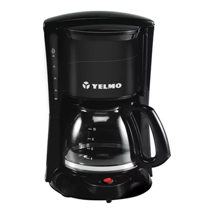 Cafetera Yelmo Ca-7108 Antigoteo Filtro Permanente 12 Tazas