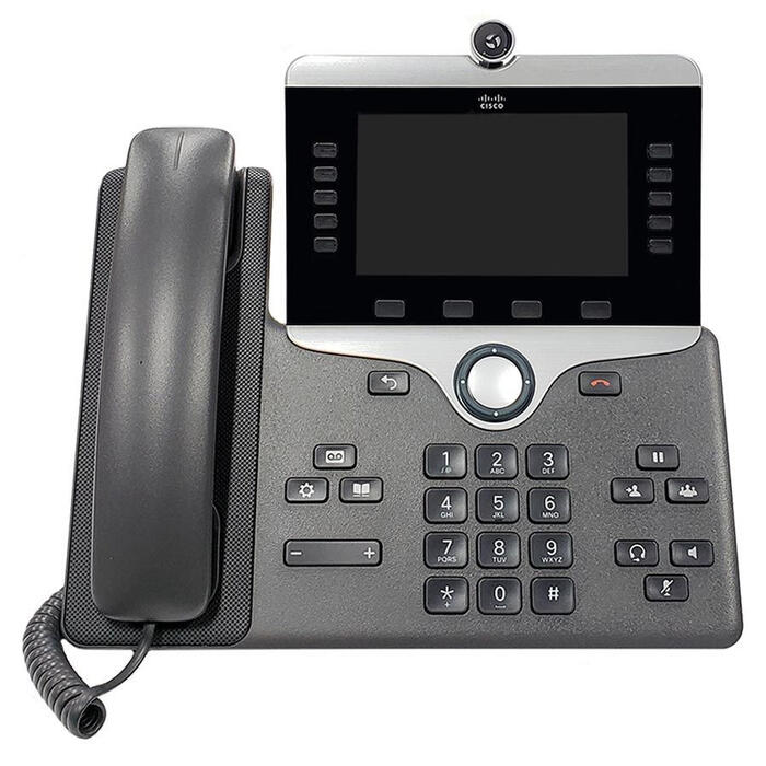 Tel�fono IP Video Cisco CP-8865 3PCC Wi-Fi Bluetooth PoE