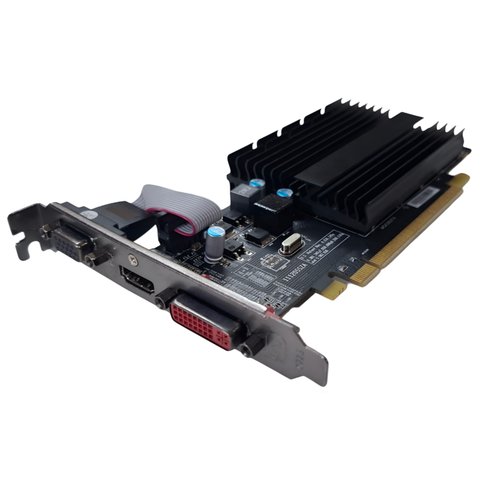 Placa de Video AMD Radeon HD 7450 1 GB DDR3 HDMI DVI VGA