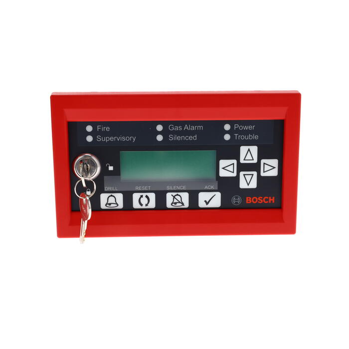 Bosch FMR-1000-RCMD – Teclado Remoto con Pantalla LCD para Sistema de Detección de Incendios