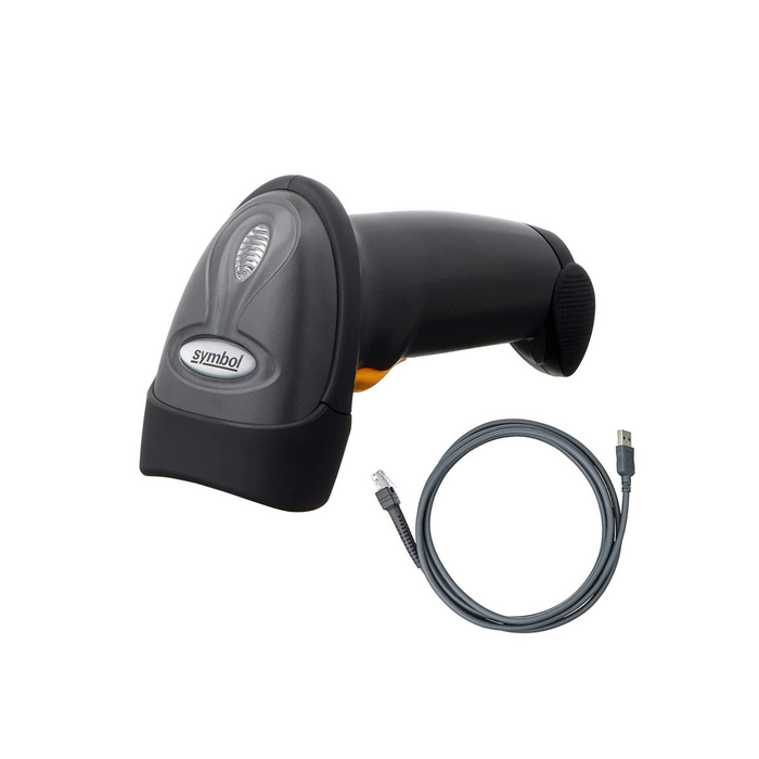 Lector Código de Barras Zebra Symbol LS2208-SR20007R-UR Láser 1D USB