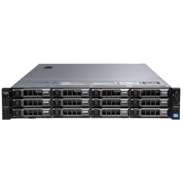 Servidor Dell R720XD - 2x Xeon E5-2630v2 2.60Ghz - 128GB RAM ECC DDR3 - 2 HDD SAS 1.2TB 2.5"